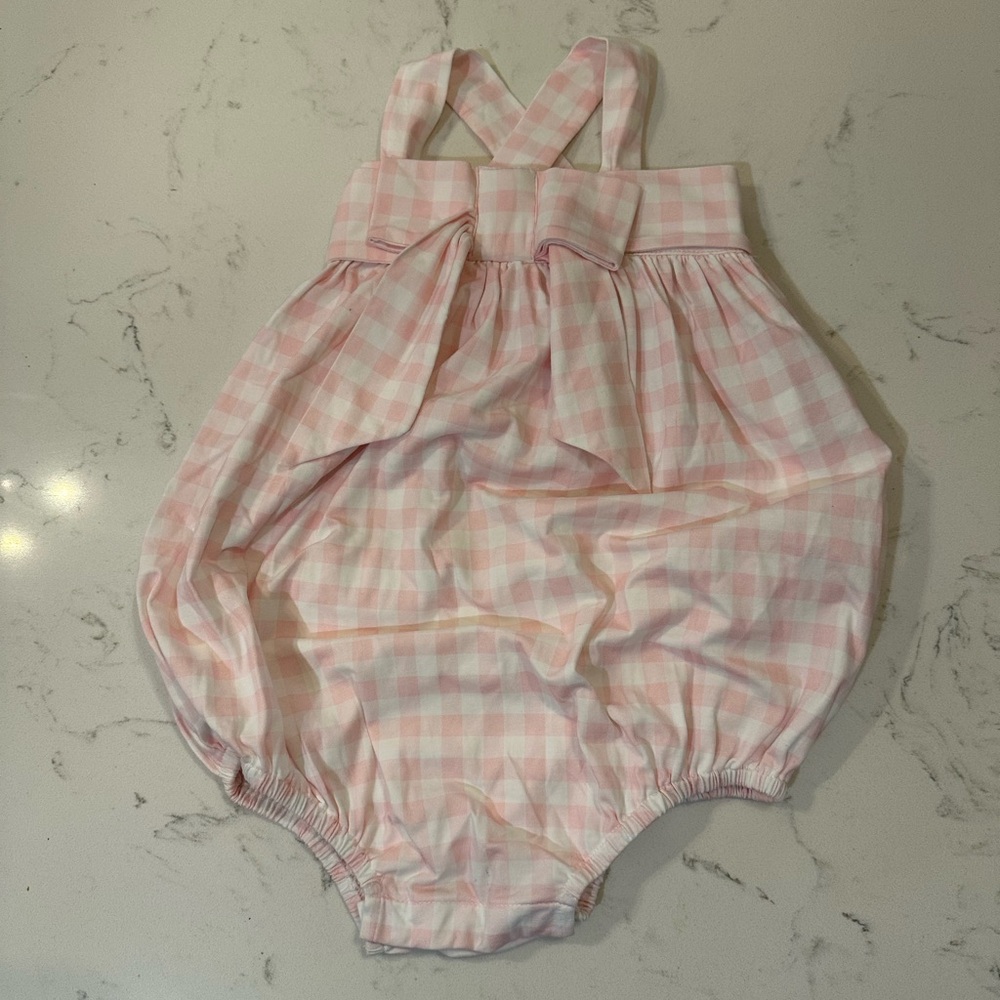 James and Lottie knit sunsuit bubble